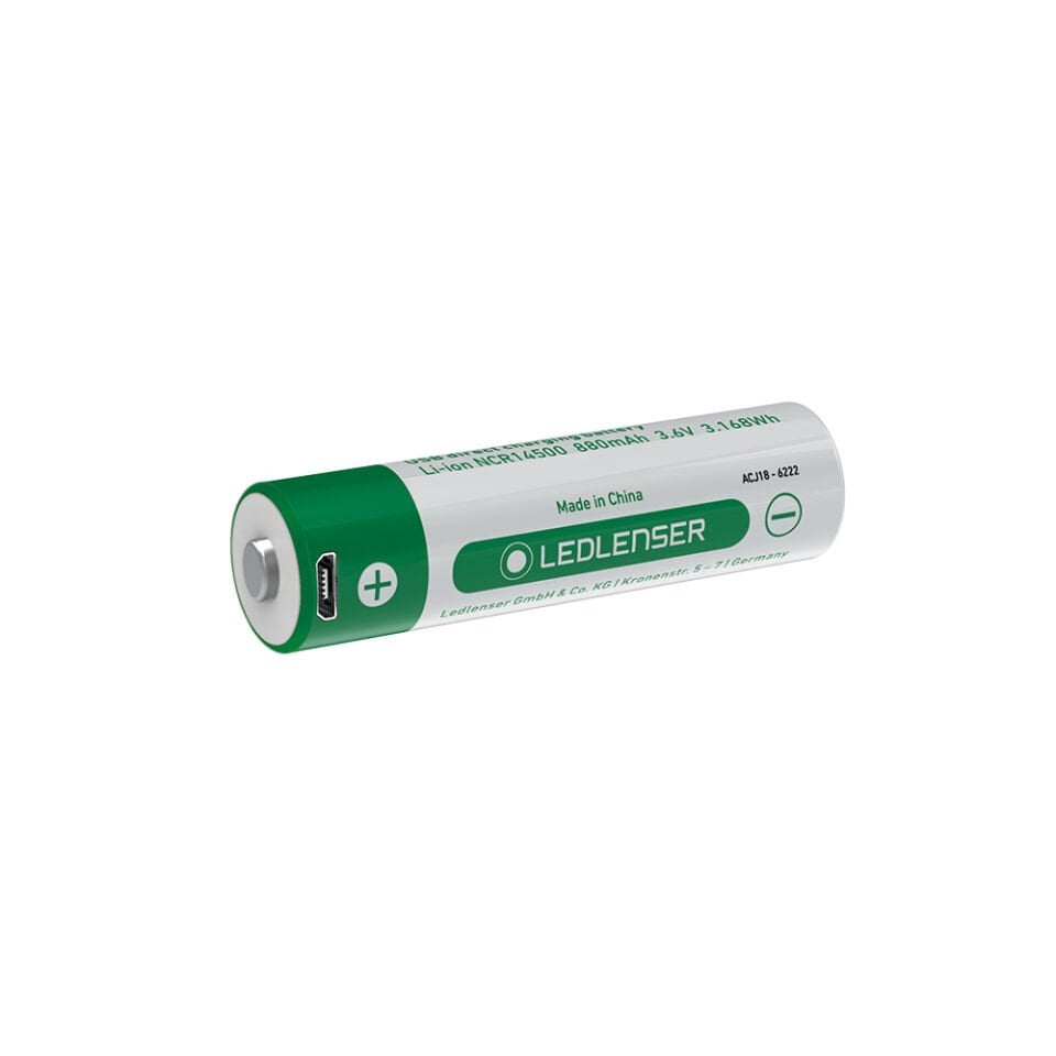 14500 Li-ion Şarj Edilebilir Pil 880 mAh