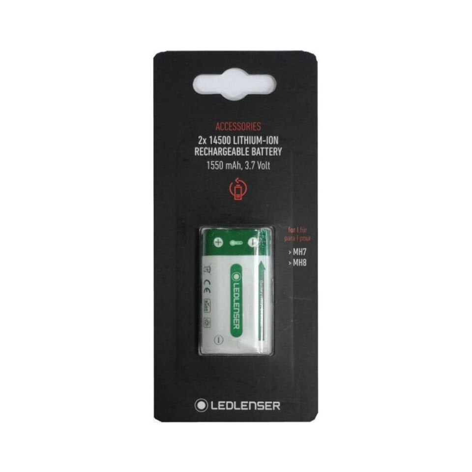14500 Li-ion Şarj Edilebilir Pil 1550 mAh