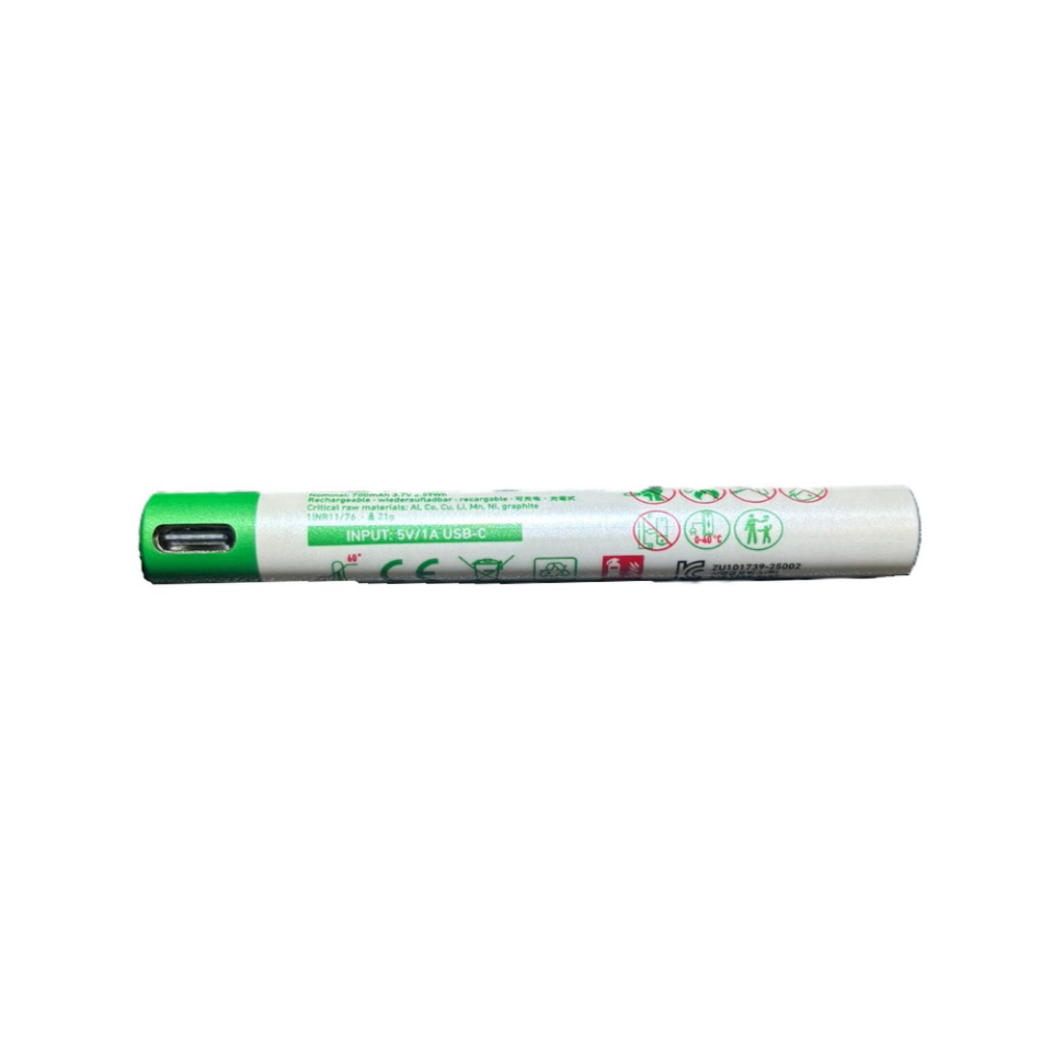 10880 Li-ion USB-C Şarj Edilebilir Pil 700 mAh